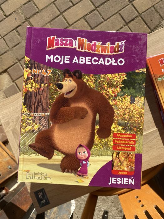 Moje abecadło Masza i Niedzwiedz  46 tomów - bajki dla dzieci