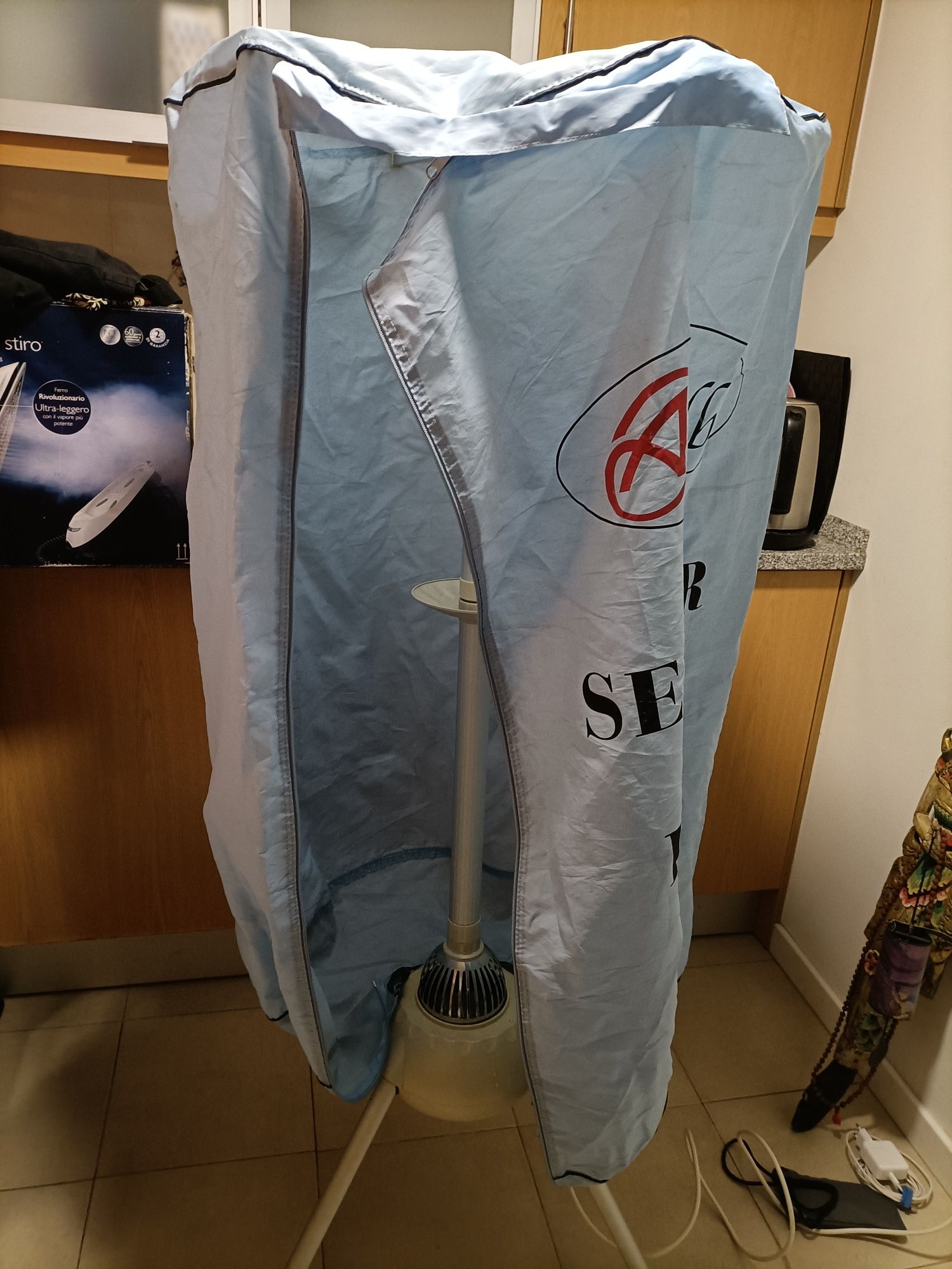 Secadora de roupa desmontável