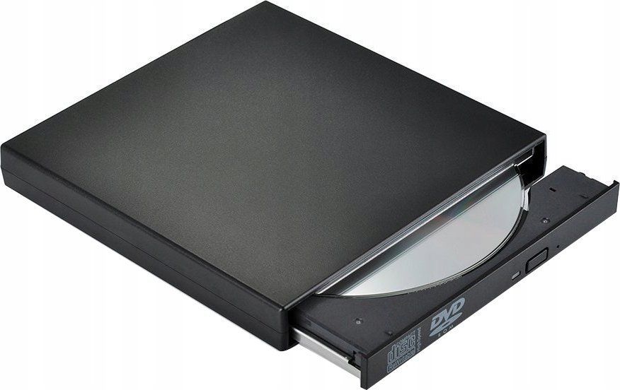 Napęd zewnętrzny CD/DVD KT08 - Nagrywarka Combo USB 2.0 Plug&Play