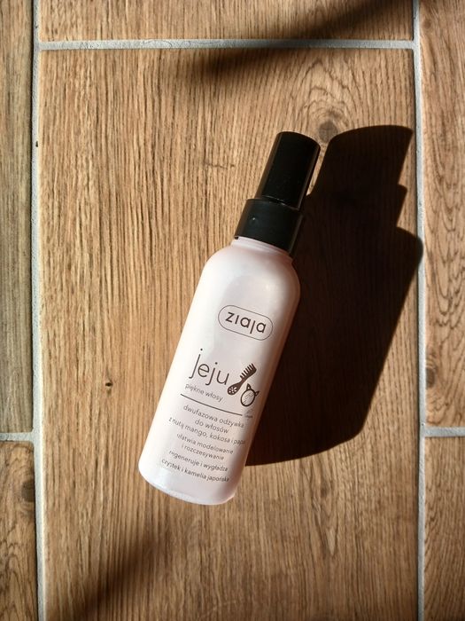 Odżywka do włosów, Ziaja Jeju różowa, 125 ml