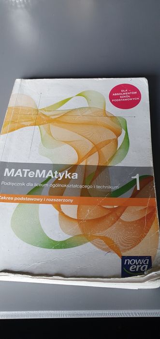 Podręcznik Matematyka 1 nowa era