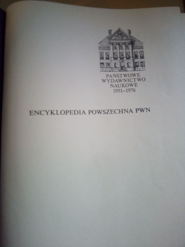 Encyklopedie PWN 1988 5 tomów