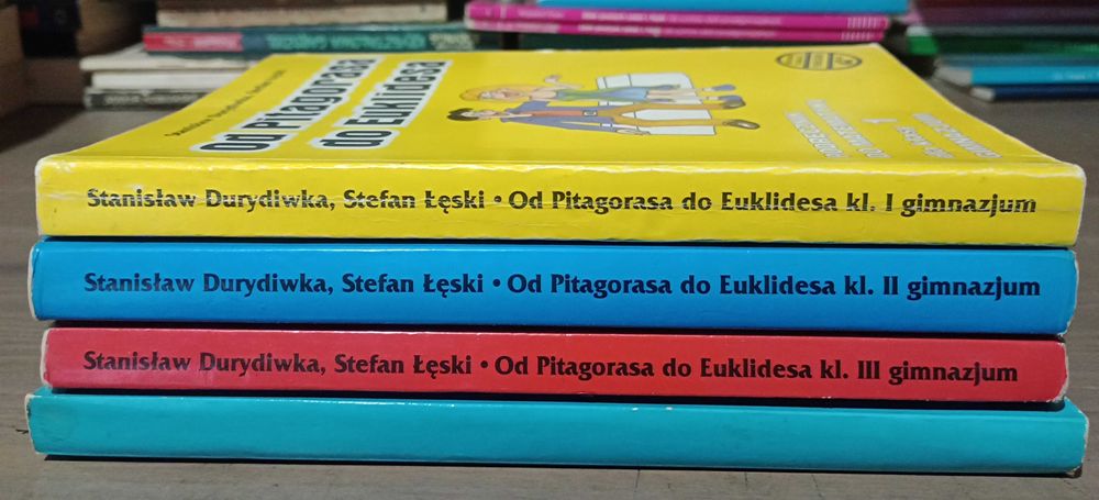 Od Pitagorasa do Euklidesa klasa 1-2-3 +Matematyka z wesołym Kangurem