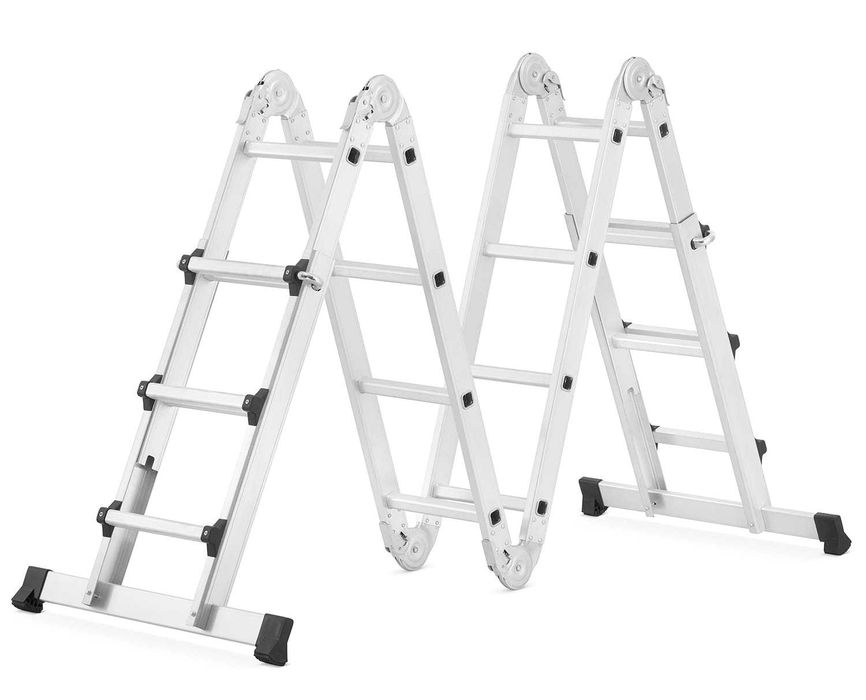 Drabina aluminiowa przegubowa HIGHER 4x4 150kg II Gat Outlet