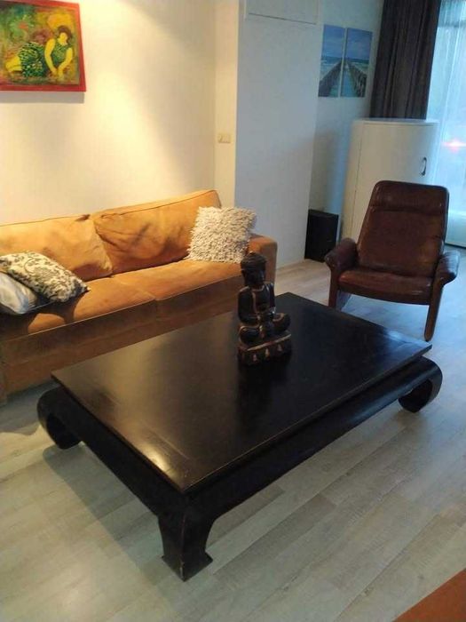 Stolik kawowy w stylu indonezyjskim boho