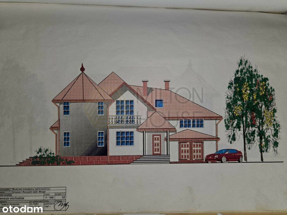 Dom wolnostojący, Marki ul. Srebrna, stan surowy