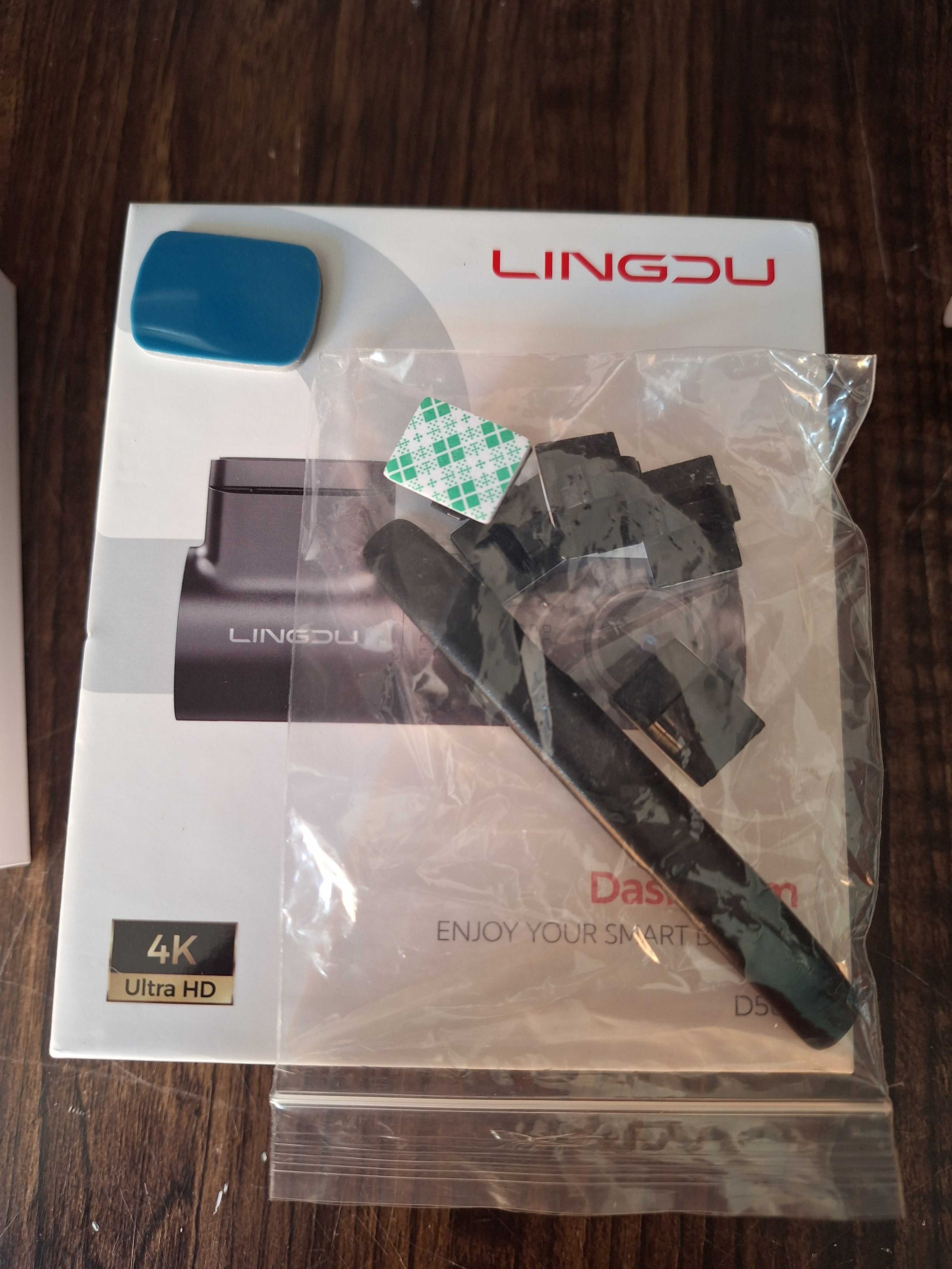 Kamera samochodowa LINGDU 4k UHD D500