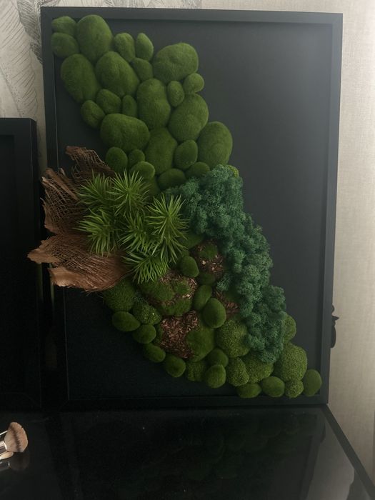 Obraz przestrzenny , ręczne wykonanie, spokój ,wystrój wnetrz