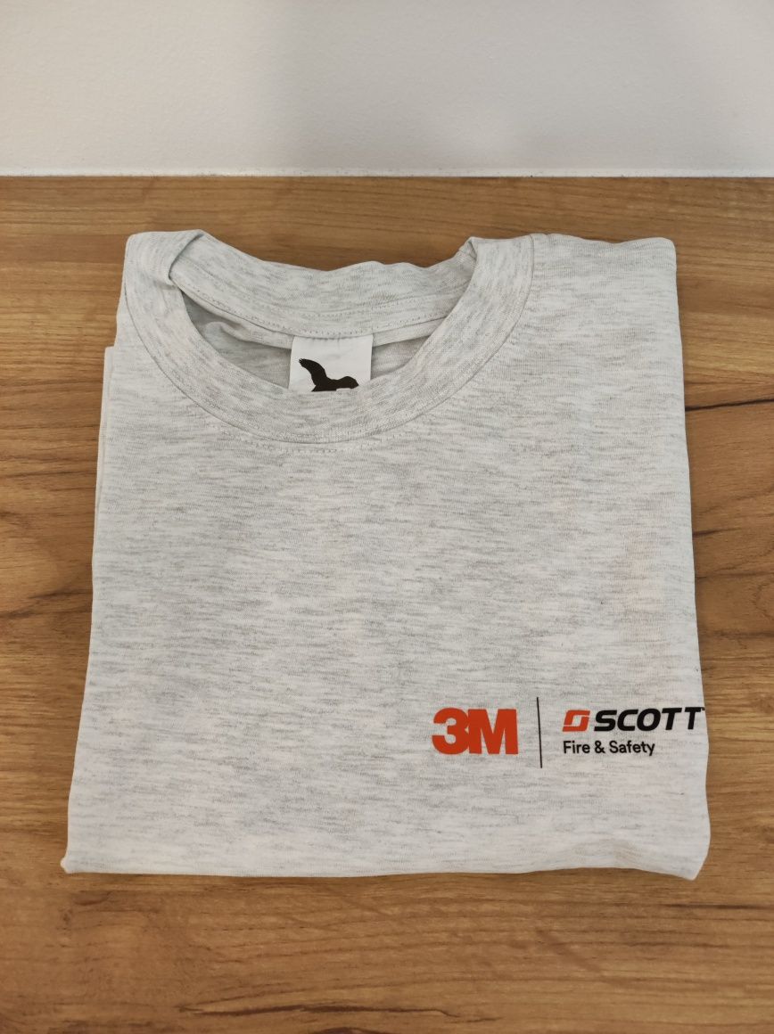 Szara koszulka T-shirt 3M SCOTT