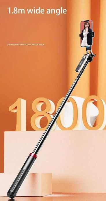 Штатив для телефону компактний монопод з пультом 180см PG COMPANY P185