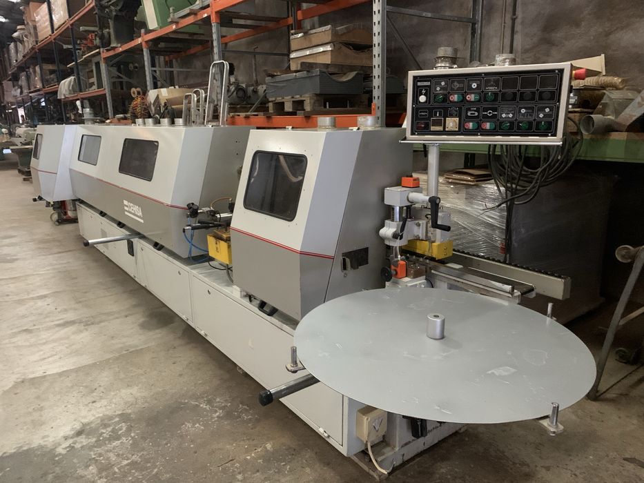 orladora com tupias desengrosso cnc weeke homag