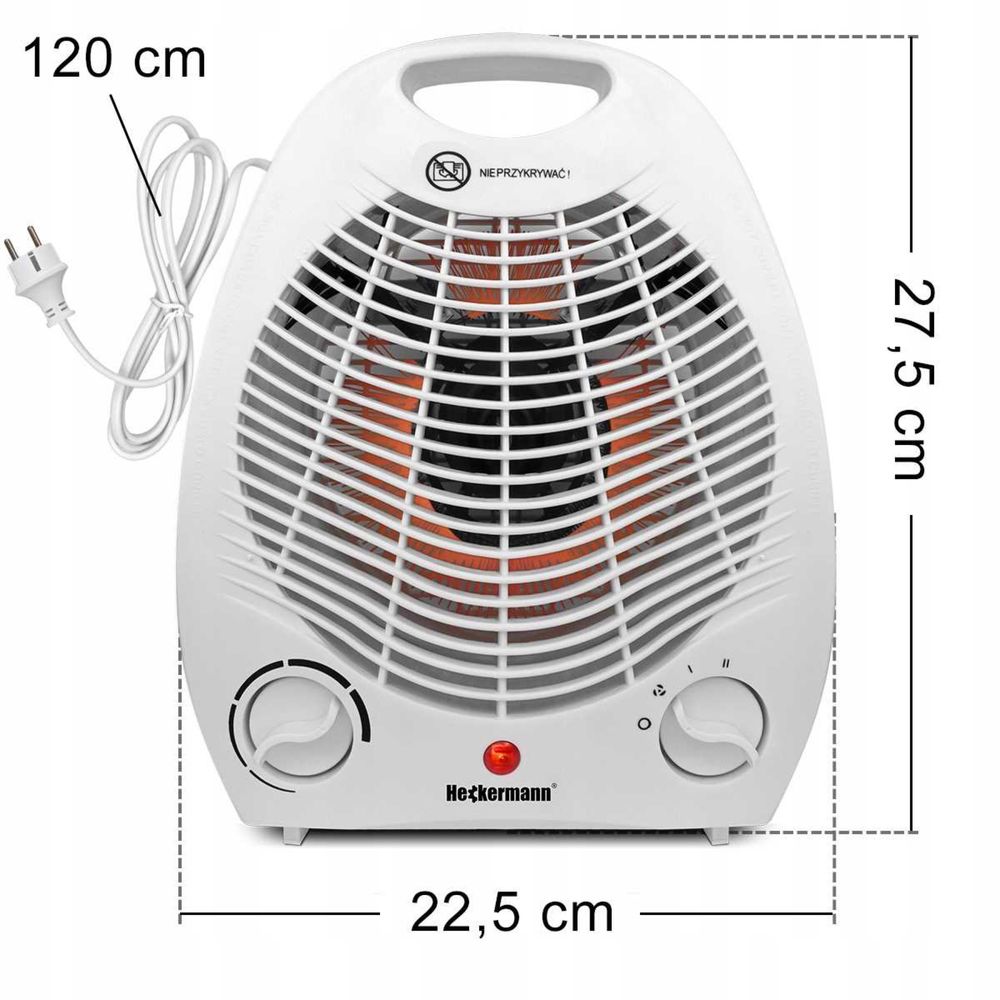 Rewelacyjny TERMOWENTYLATOR hit nowy