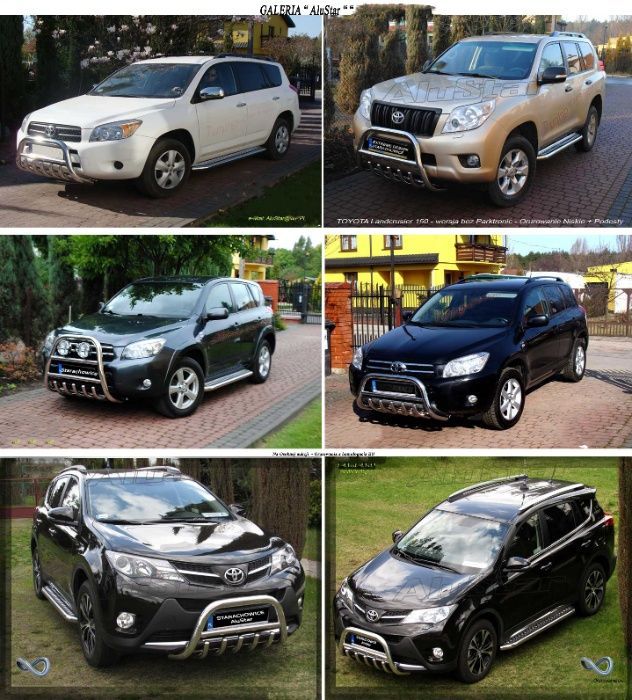 Toyota Podesty Stopnie Orurowania Orurowanie