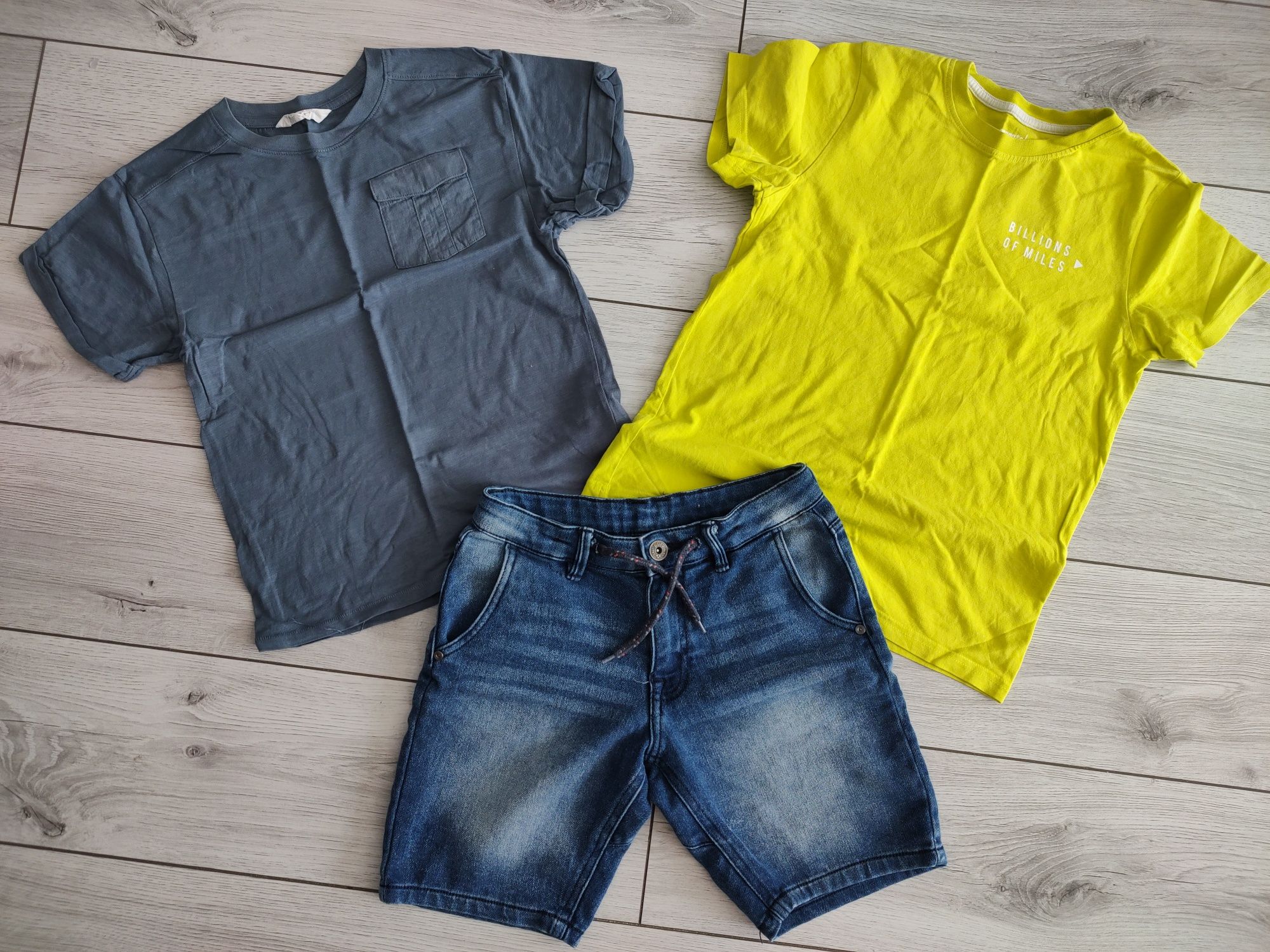 Zestaw letni szorty + 2 t-shirty