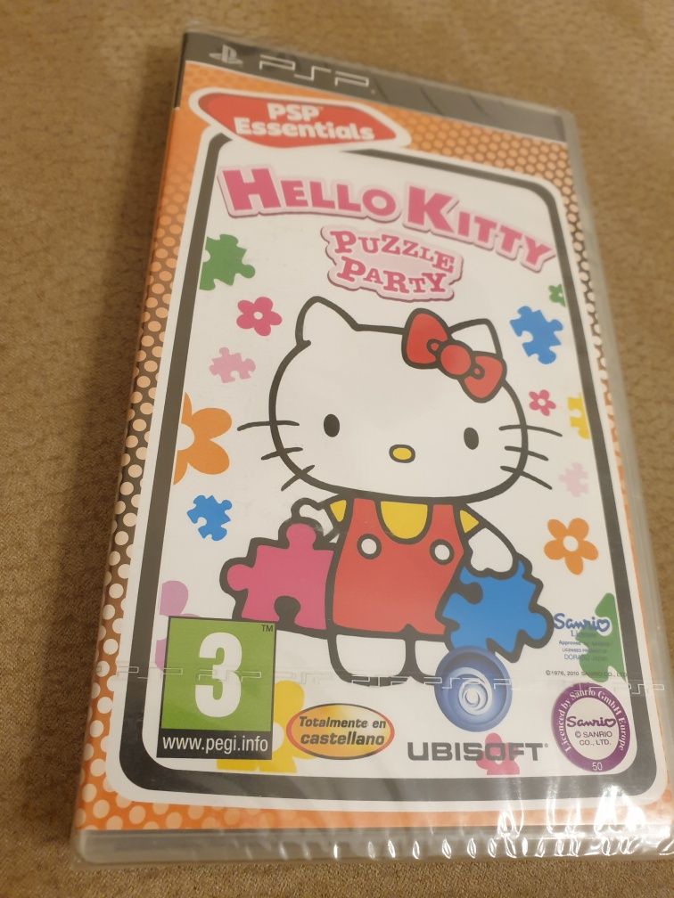 Jogo Psp - Hello Kitty Puzzle Party.