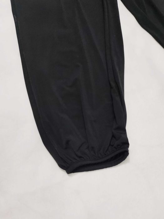 Spodnie damskie czarne alladynki dresowe 36 S SP0122 LA REDOUTE