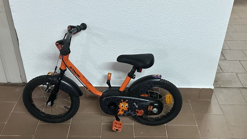 Bicicleta crianca 3 a 6 anos DECATHLON 500 Robot