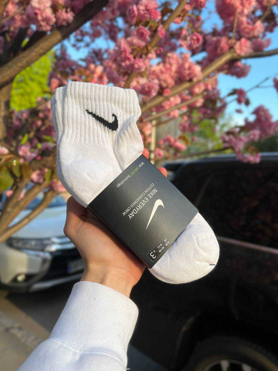 Носки Nike Everyday Оригінал, Білі середні 39, 40, 41, 43