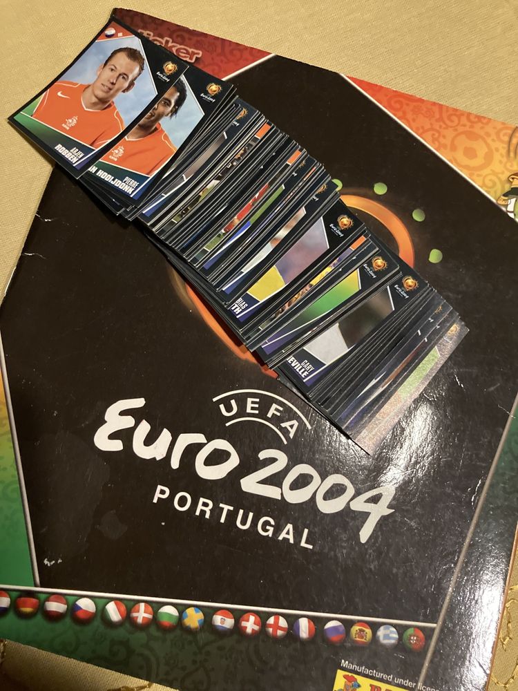 Cromos - Europeu de futebol 2004 - Portugal