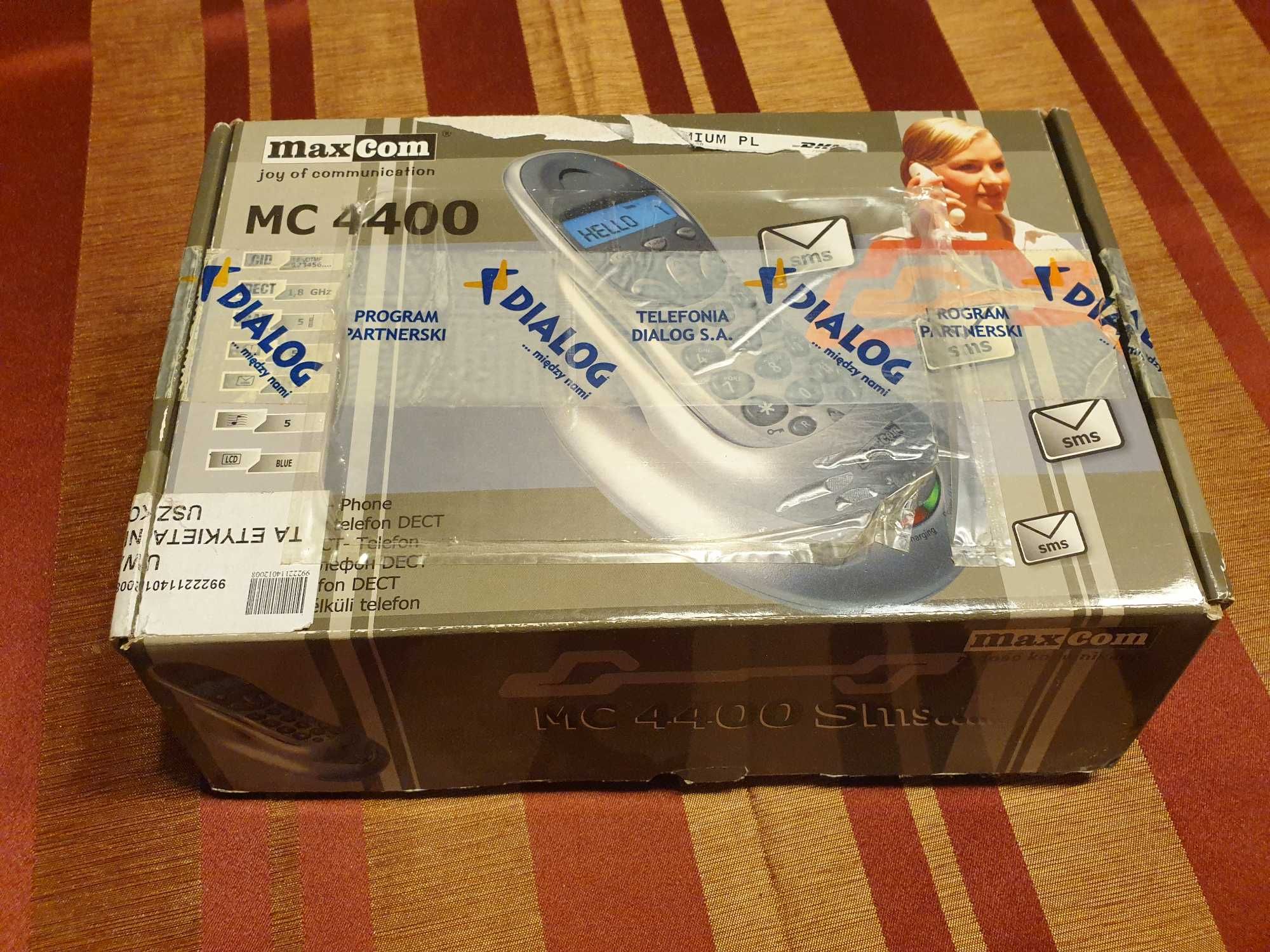 Telefon stacjonarny bezprzewodowy MaxCom MC4400