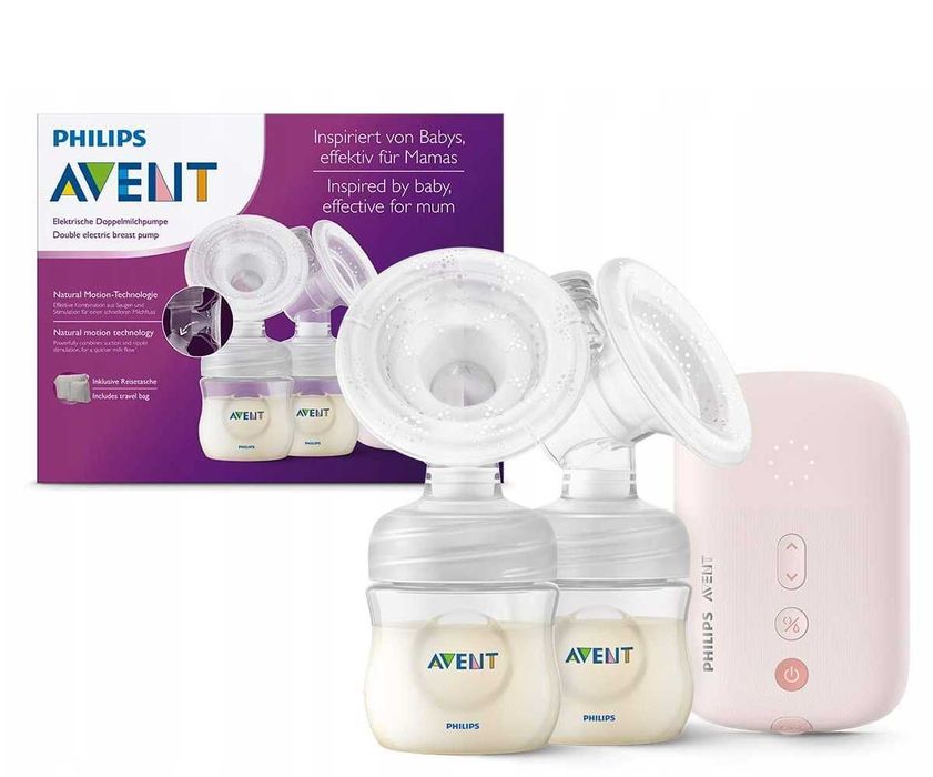 PHILIPS AVENT SCF397/11 podwójny LAKTATOR elektryczny