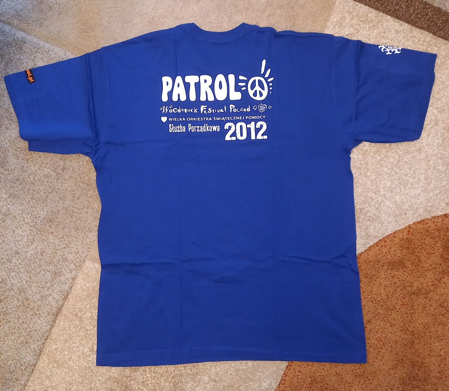 T-shirt Woodstock 2012 Patrol służba porządkowa XXL