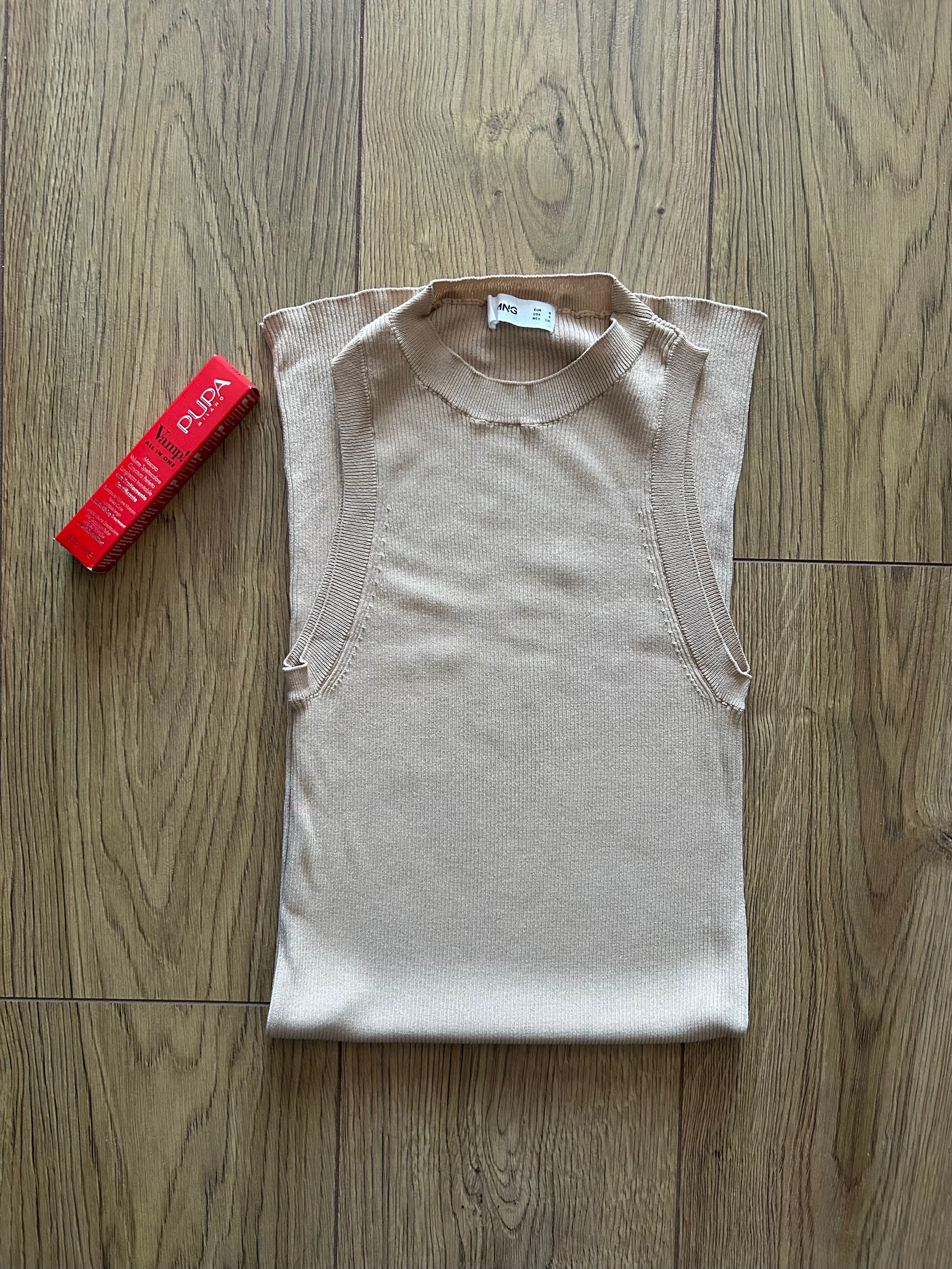 Sukienka slim fit prążkowana Mango rozm s