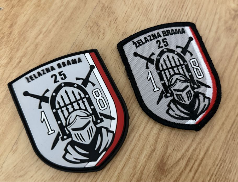 Zestaw naszywek Żelazna Brama 2025