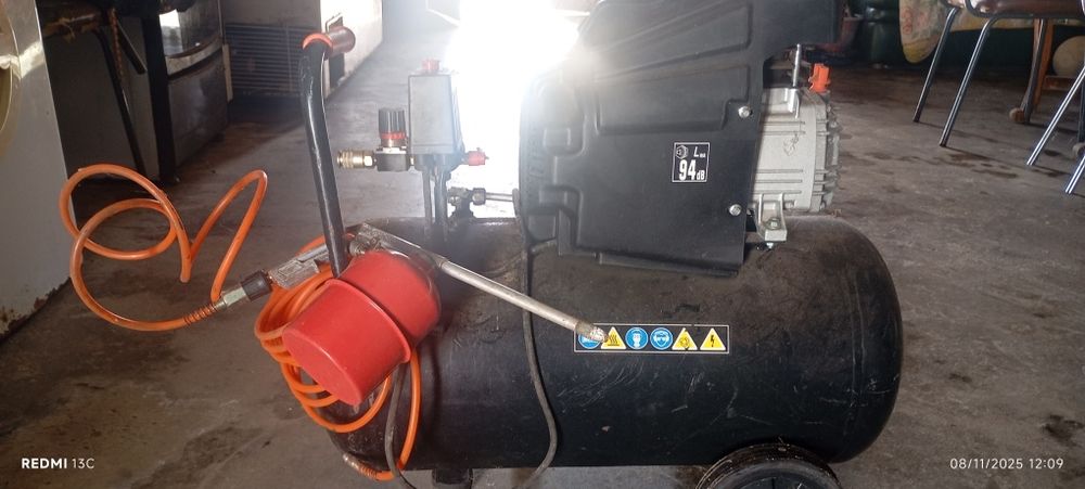 Compressor   a funcionar