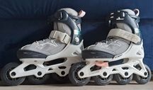 Rolki Decathlon + zestaw ochraniaczy