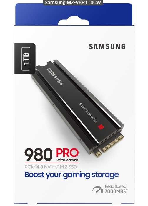 Samsung 980 PRO Heatsink 1TB M.2 (MZ-V8P1T0CW) - z grzejnikiem