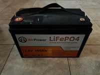 Аккумулятор литиевый литий железо фосфатный  lifepo 100AH 12v