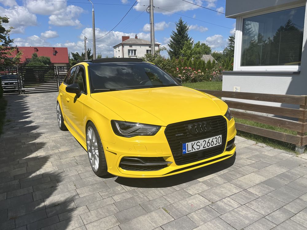 Audi A3 8V E-TRON S-Line Hybryda plug-in 1.4 TFSI BBS H&R