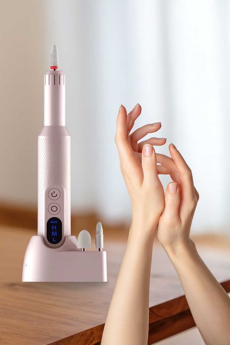 Frezarka do Paznokci Manicure Pedicure Profesjonalna Bezprzewodowa