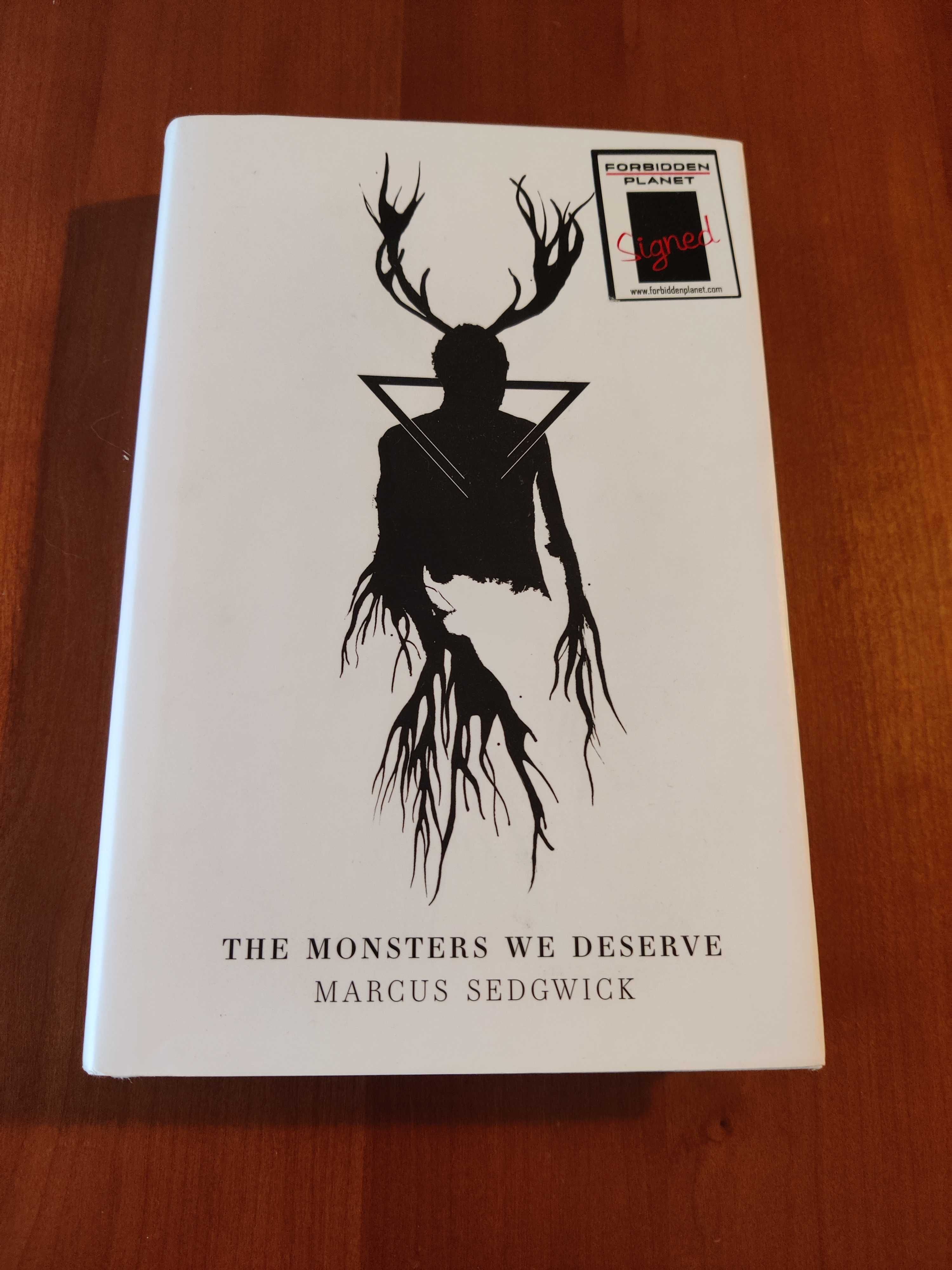 Marcus Sedgwick - The Monsters We Deserve (livro capa dura em inglês)