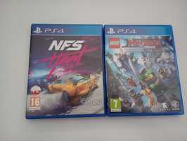 NFS Heat i Lego Ninjago na PS4