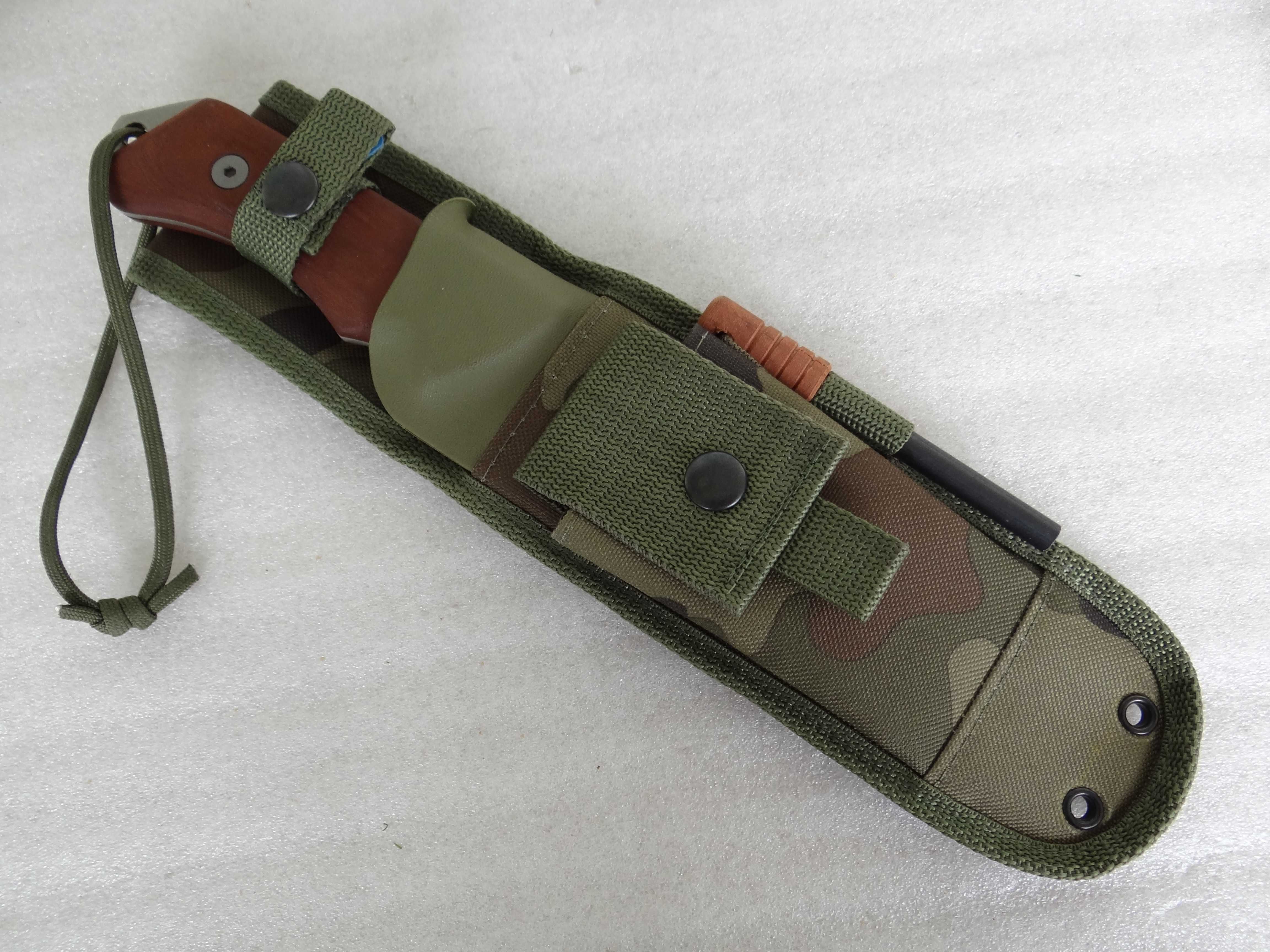 Nóż Survivalowy GP NS1 „Caiman” kamuflaż wzór 93 Grzegorz Prządka