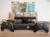 Xbox 360 Kinect 250GB 2 pady, 4 oryginale gry, kabel hdmi gratis