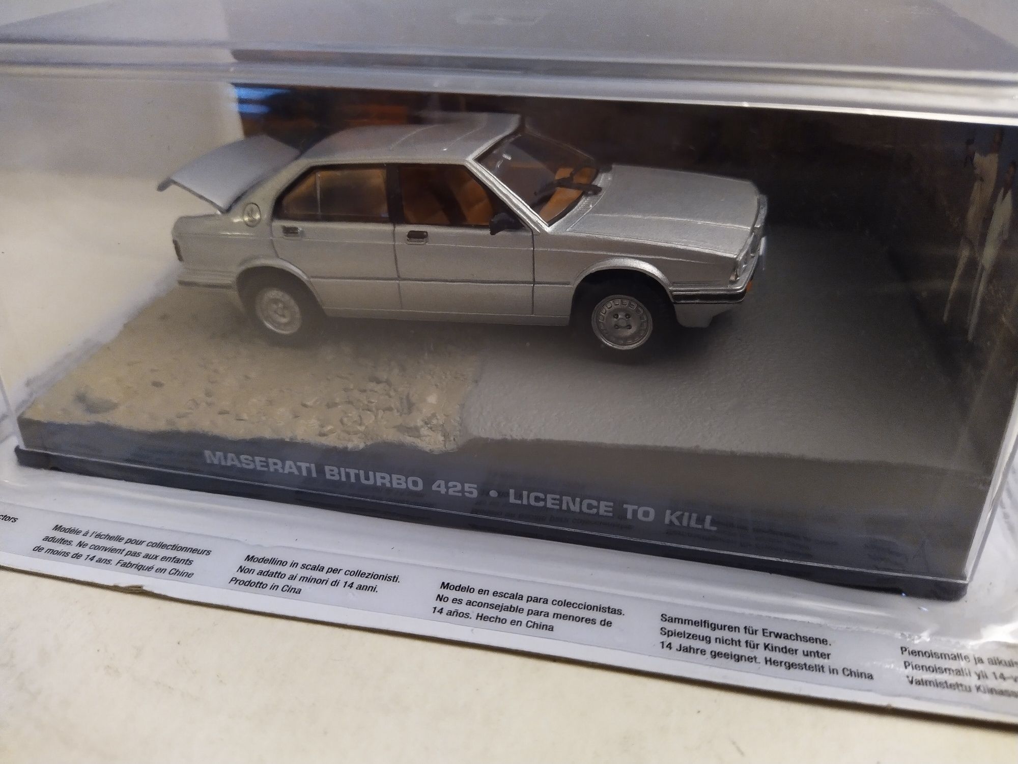 Maserati Biturbo 425 James Bond collection Skala 1:43 Eaglemoss