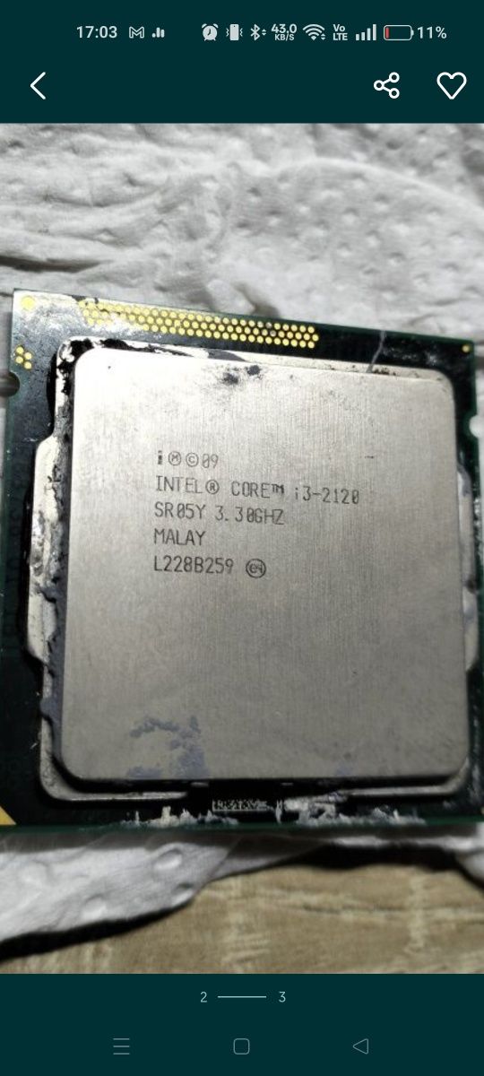 Intel core i3 3.30