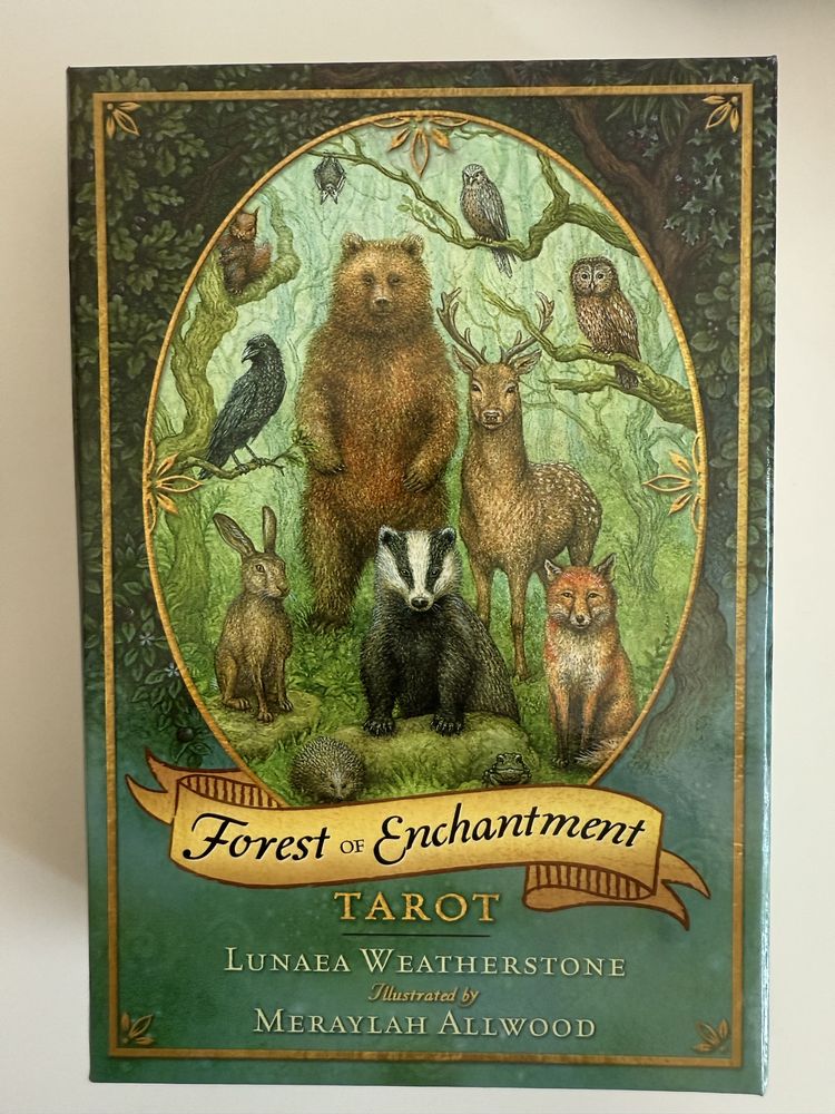 Karty Tarot Zaczarowanego Lasu Forester of Entchantment