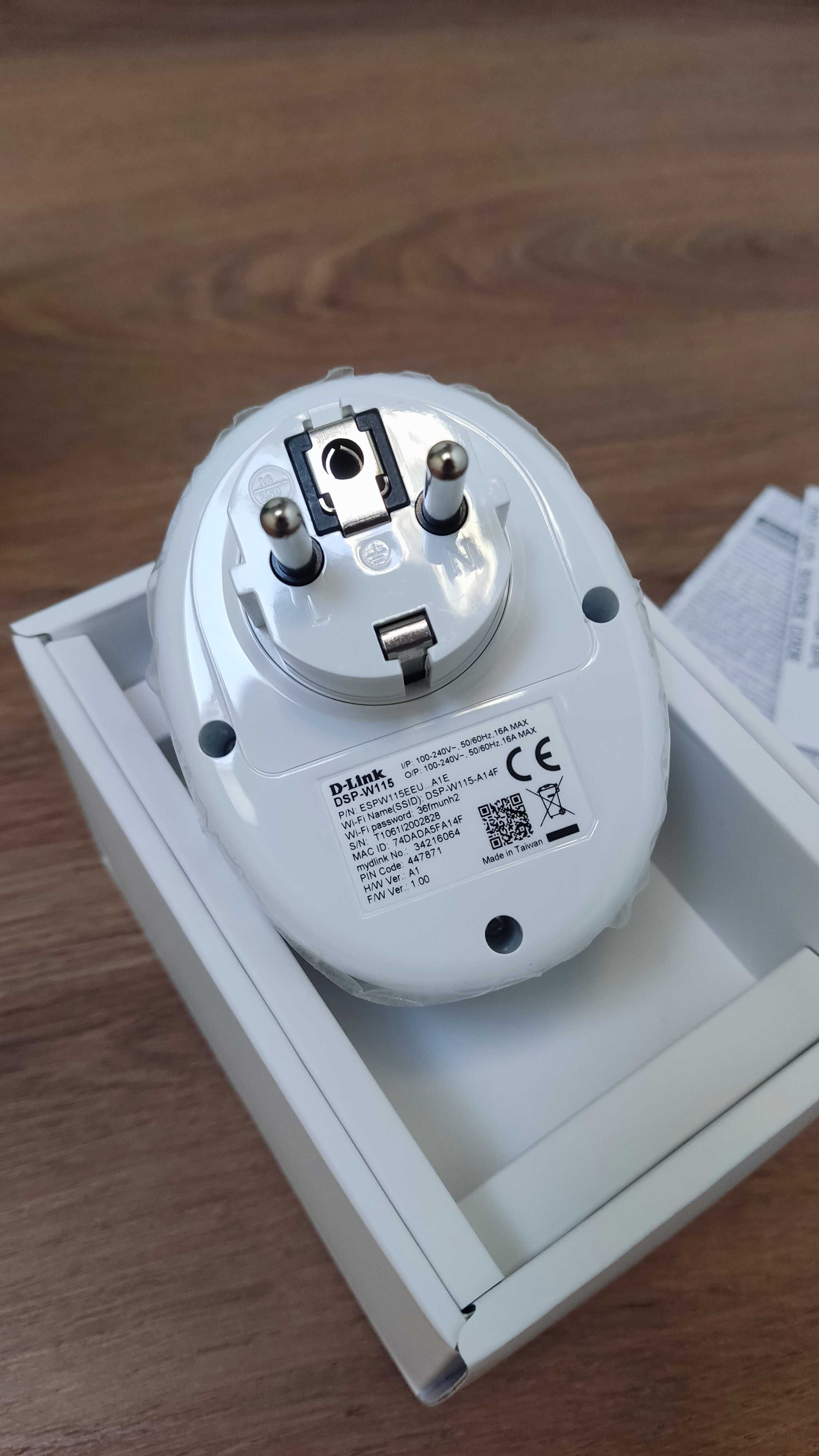 Tomada D-Link Wi-Fi Smart Plug DSP-W115