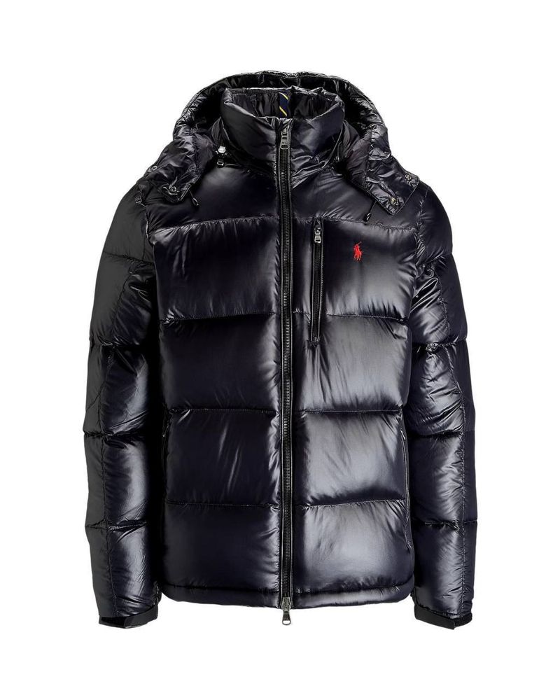 Пуховик куртка Polo Ralph Lauren Puffer Black Down Jacket Оригинал