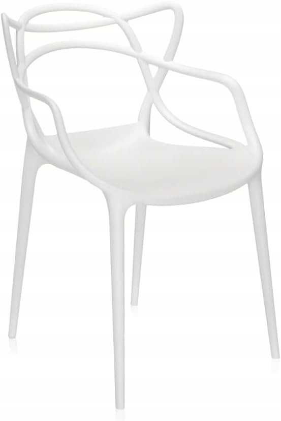Krzesło Kartell 57 x 47 x 84 cm odcienie szarości 1 szt.