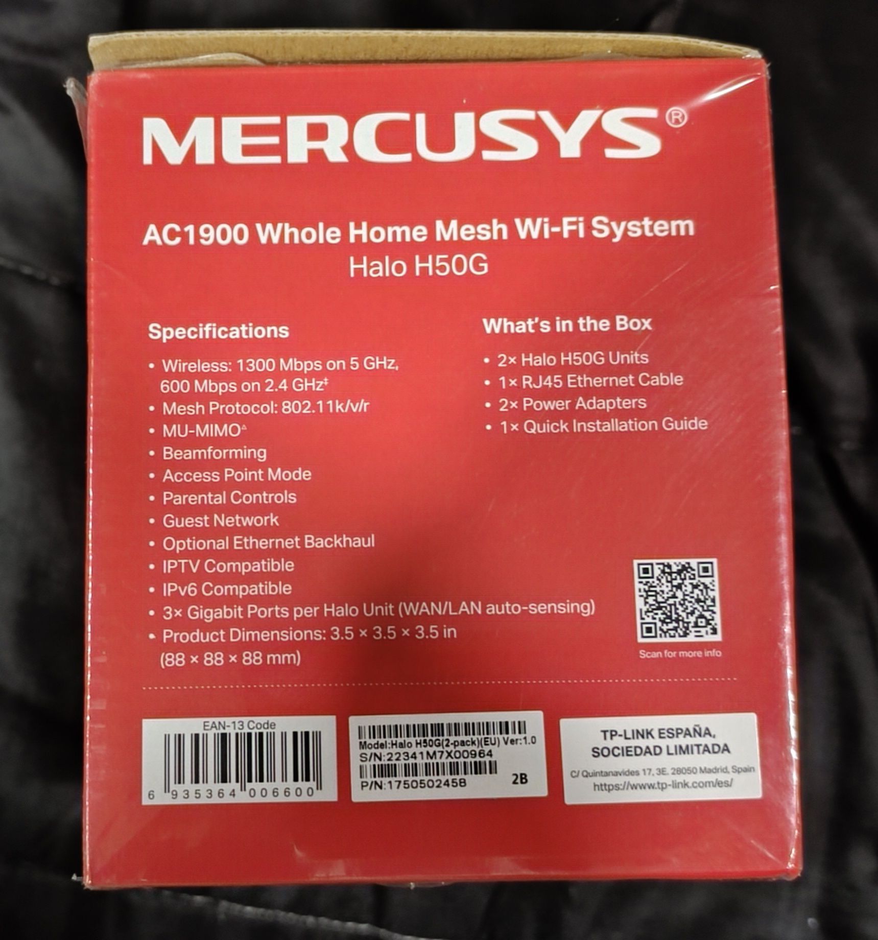 Mercusys AC1900 H50G