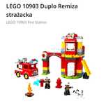 Klocki lego duplo zestaw 10903 remiza strażacka straż pożarna