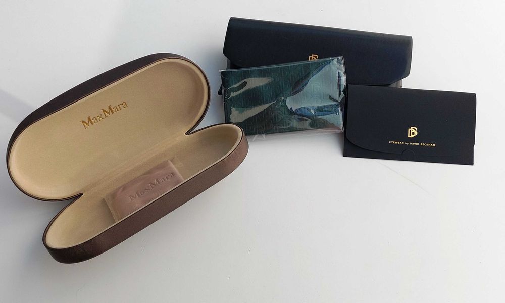 Max Maxa + David Beckham - Oryginalne Nowe etui na okulary