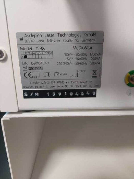 ASCLEPION MeDioStar NeXT PRO Laser diodowy do depilacji