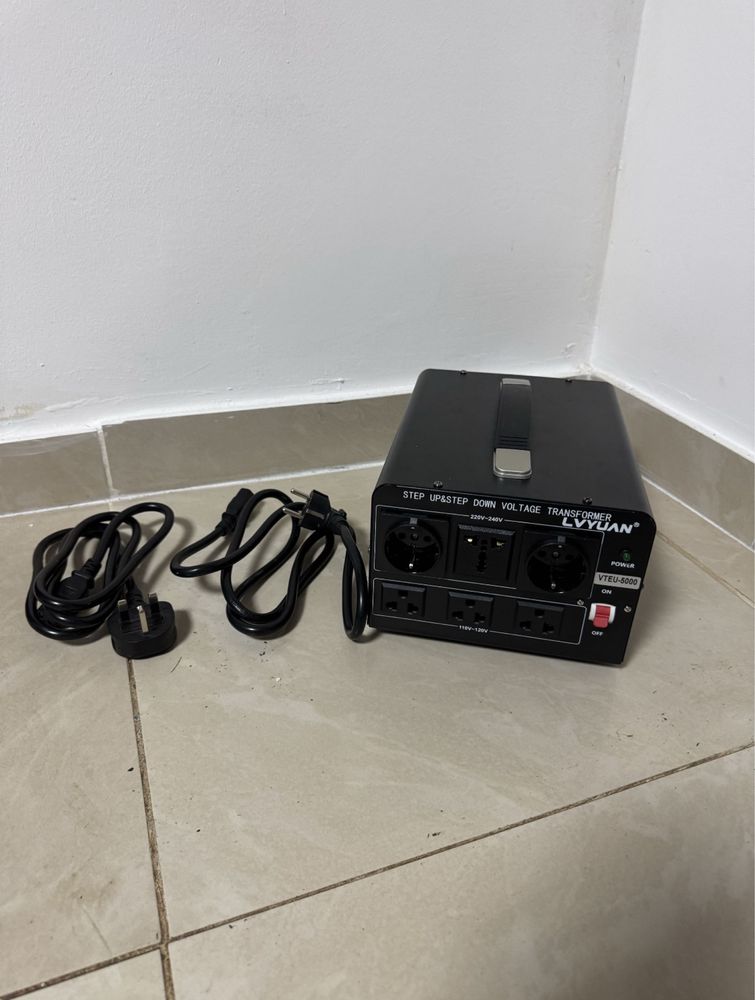 Nowe! Transformator 3000W 220v=110v KOD 321