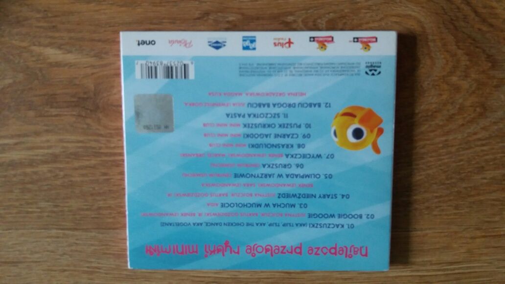 Maskotka i Płyta CD Najlepsze przeboje rybki Mini Mini